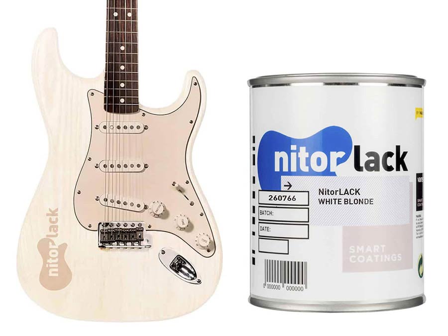Nitrocelluloselack White Blonde - 500ml Dose