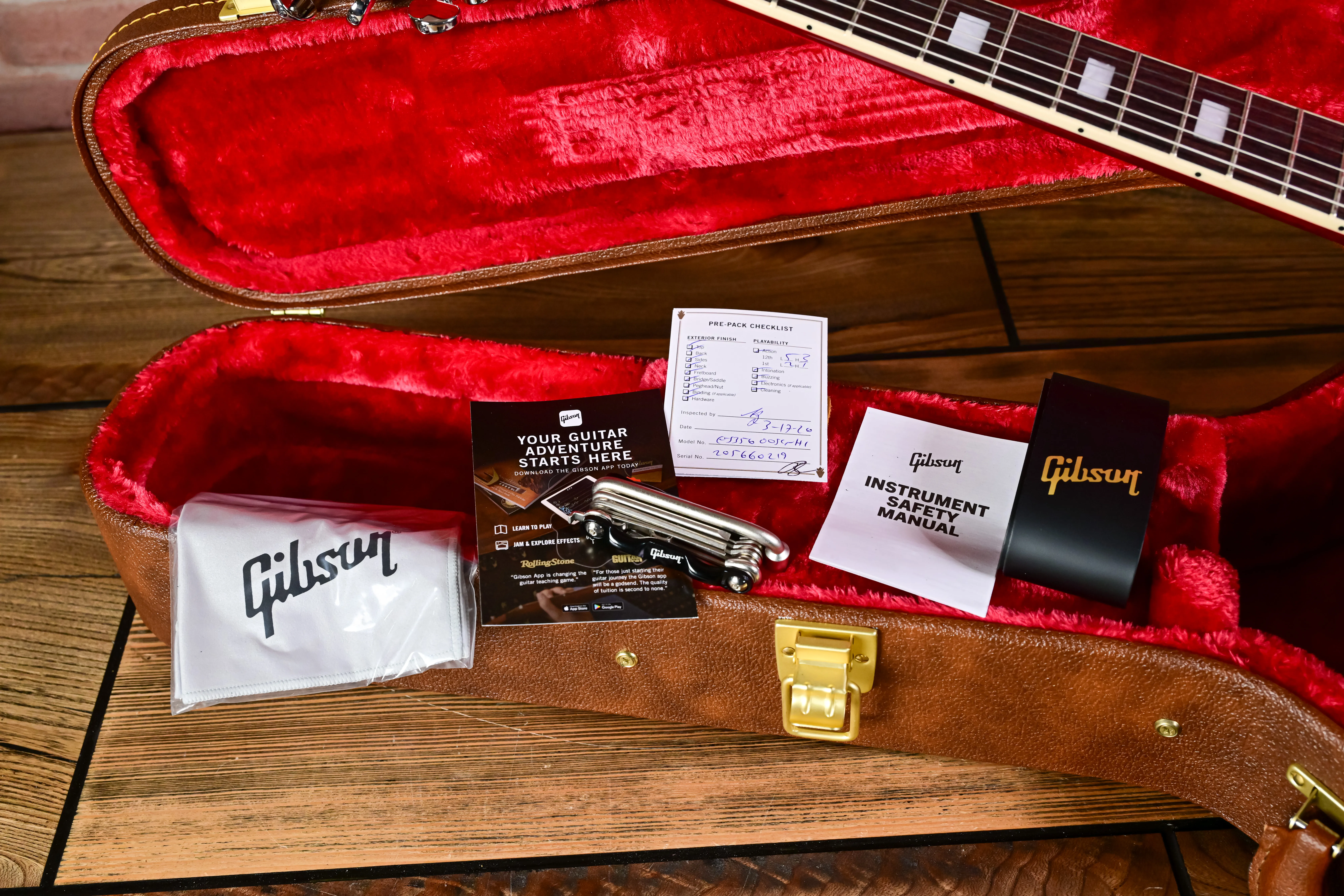 ES-335 60s Sixties Cherry Semi-Hollowbody Gitarre