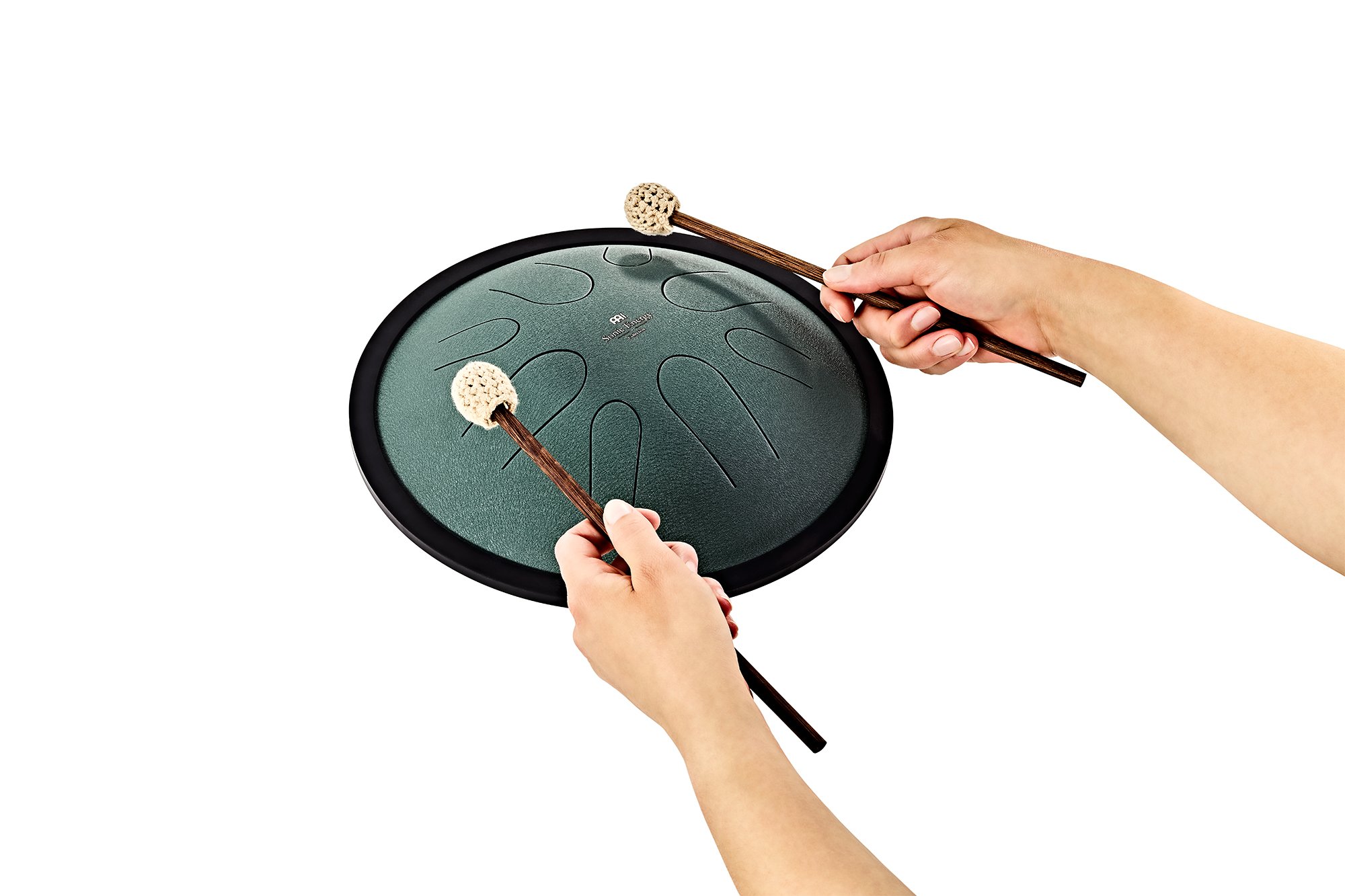 Compact Steel Tongue Drum 10" H Moll Dunkelgrün - CSTD1DG