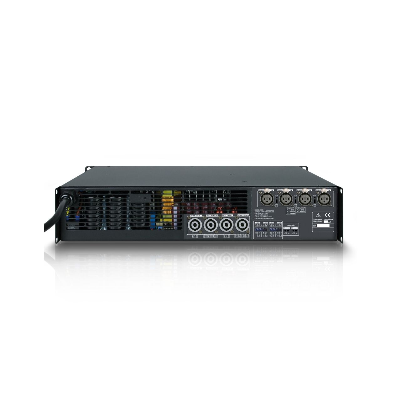 LD Systems SP 44K - PA Endstufe 4 x 980 W 2 Ohm