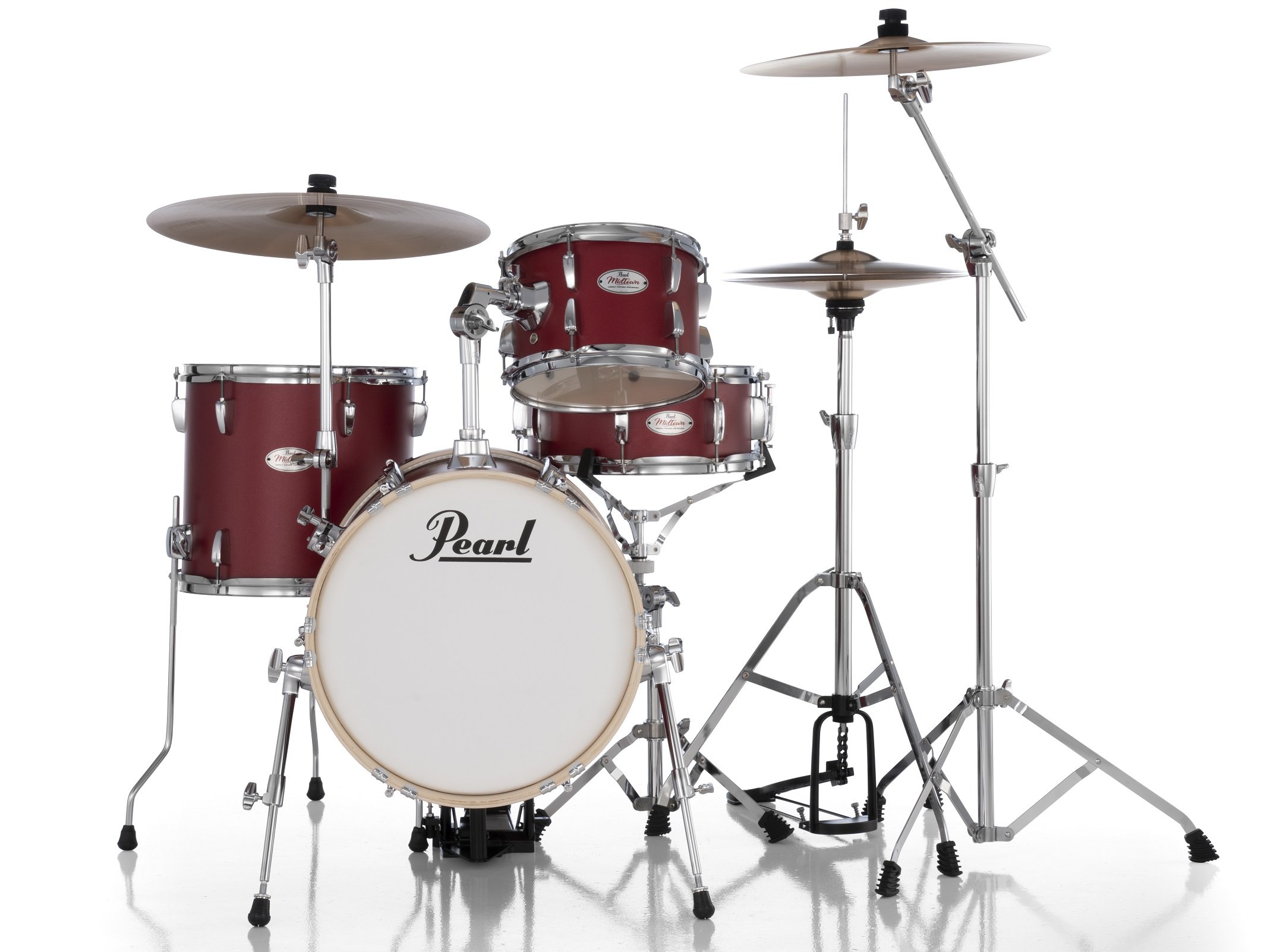 Midtown 4pc Compact Set incl. HWP-50S - Matte Red 