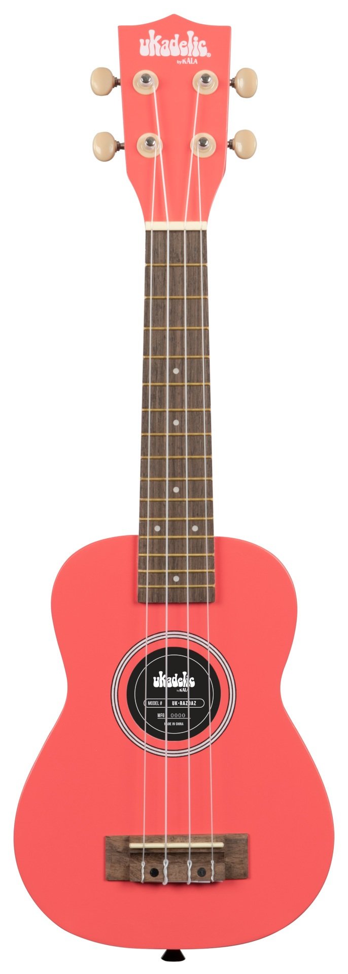 Ukadelic Soprano Ukulele Razzle Dazzle