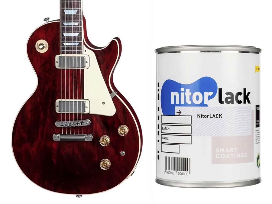 Nitrocelluloselack Wine Red - 500ml Dose