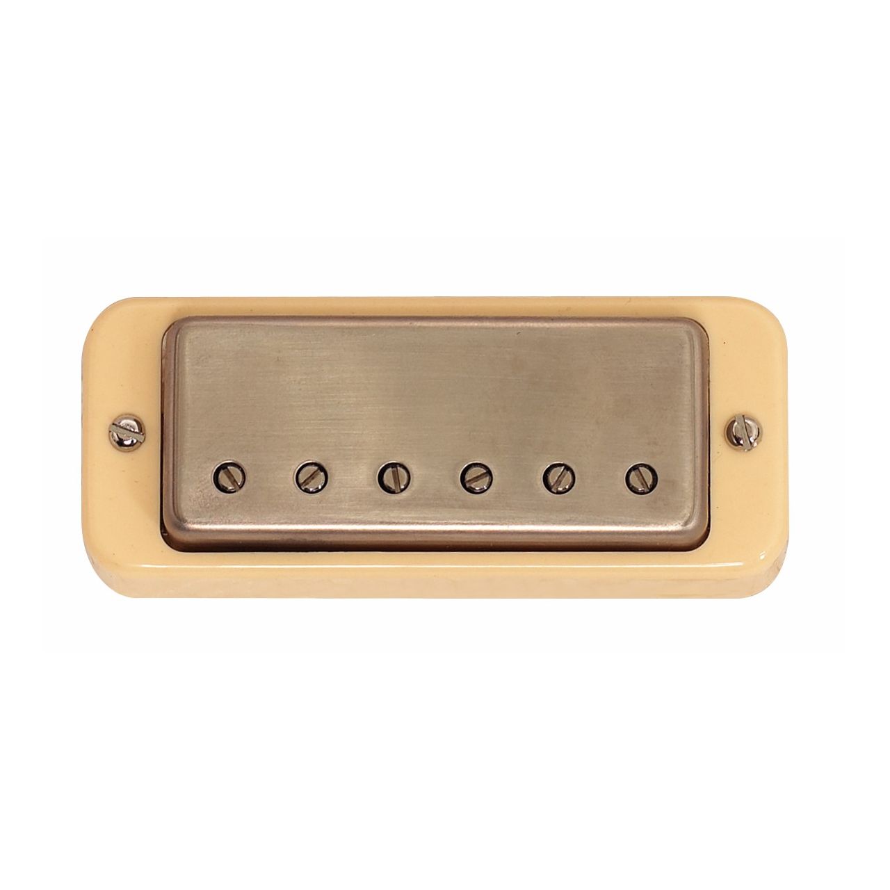 Antiquity II - Mini Bridge Humbucker, P90 Mounting Ring - Nickel Cover
