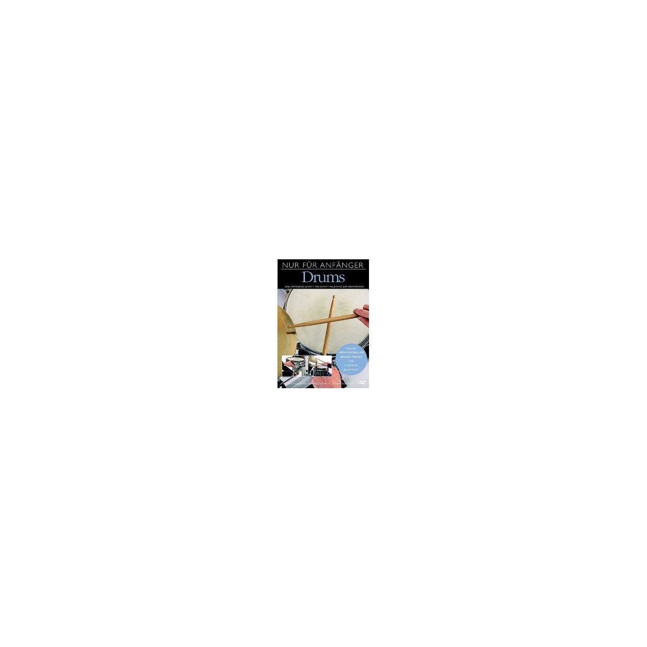 Nur für Anfänger: DRUMS Schlagzeug Lern-DVD - 50 Min