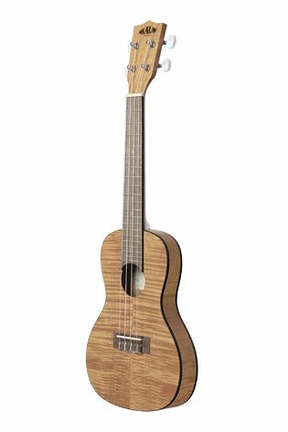 KA-EMTU-C - Exotic Mahogany Travel Concert Ukulele, with Gigbag 