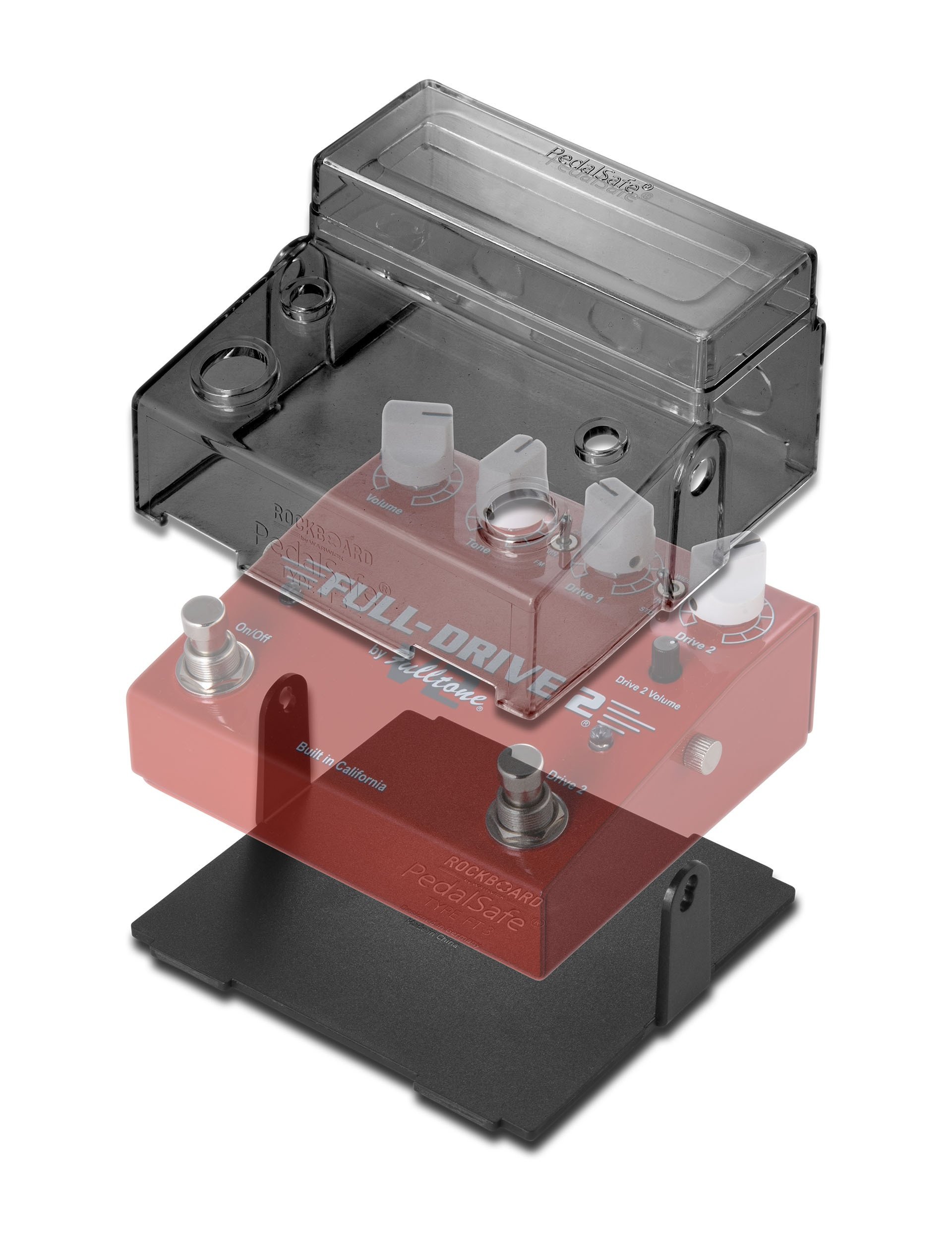  PedalSafe Type FT3.2 - Protective Cover and Universal Mounting Plate