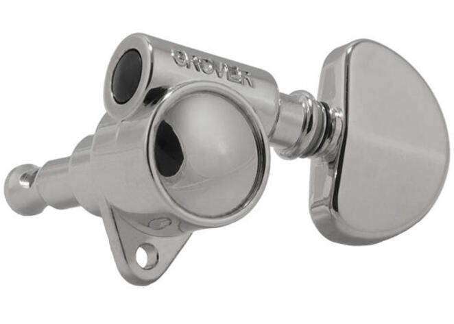 102CV Original 'Milk Bottle' Style Rotomatics - Guitar Machine Heads, 3 + 3 - Chrome