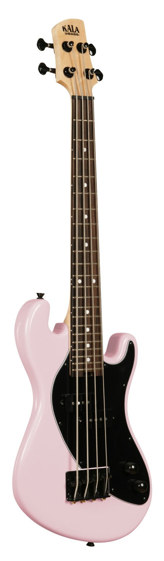 U-Bass Solid Body 4-String, Pale Pink, Fretted, with Bag