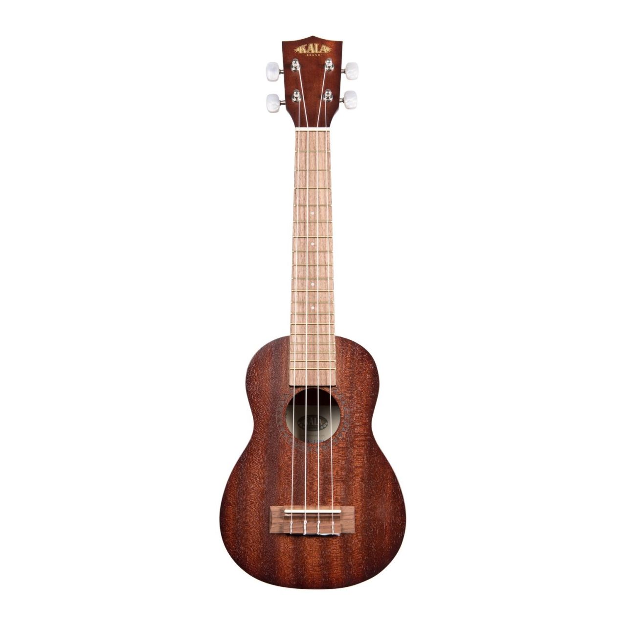 KA-15SLNG Soprano Ukulele, long Neck Satin Mahogany, with Bag 	