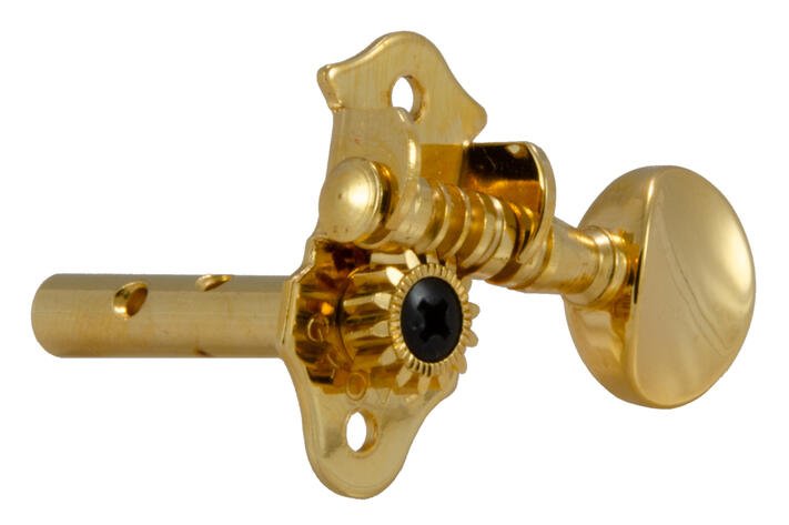 708G Sta-Tite Dulcimer Pegs with Metal Button - 4 pcs. - Gold