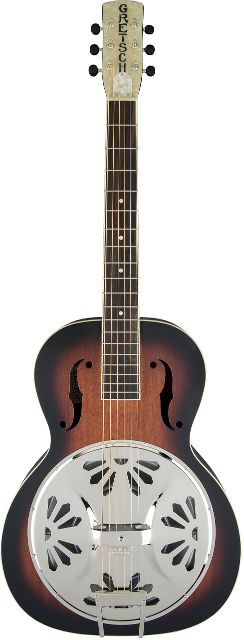 G9220 Bobtail Round-Neck Resonator Guitar 2-Color Sunburst