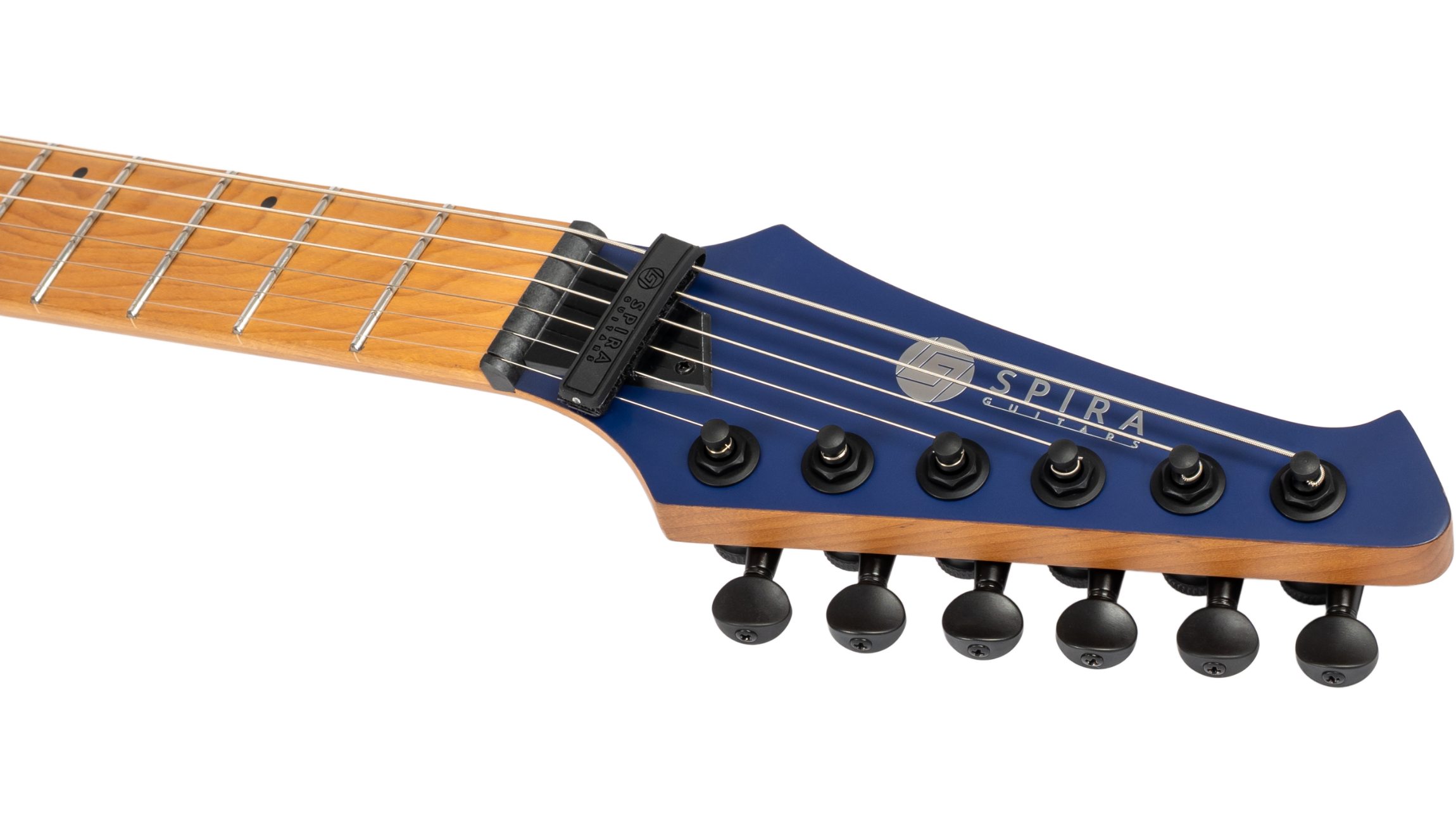 S-600 ABL E-Gitarre Swamp Ash Blue Stainless Steel