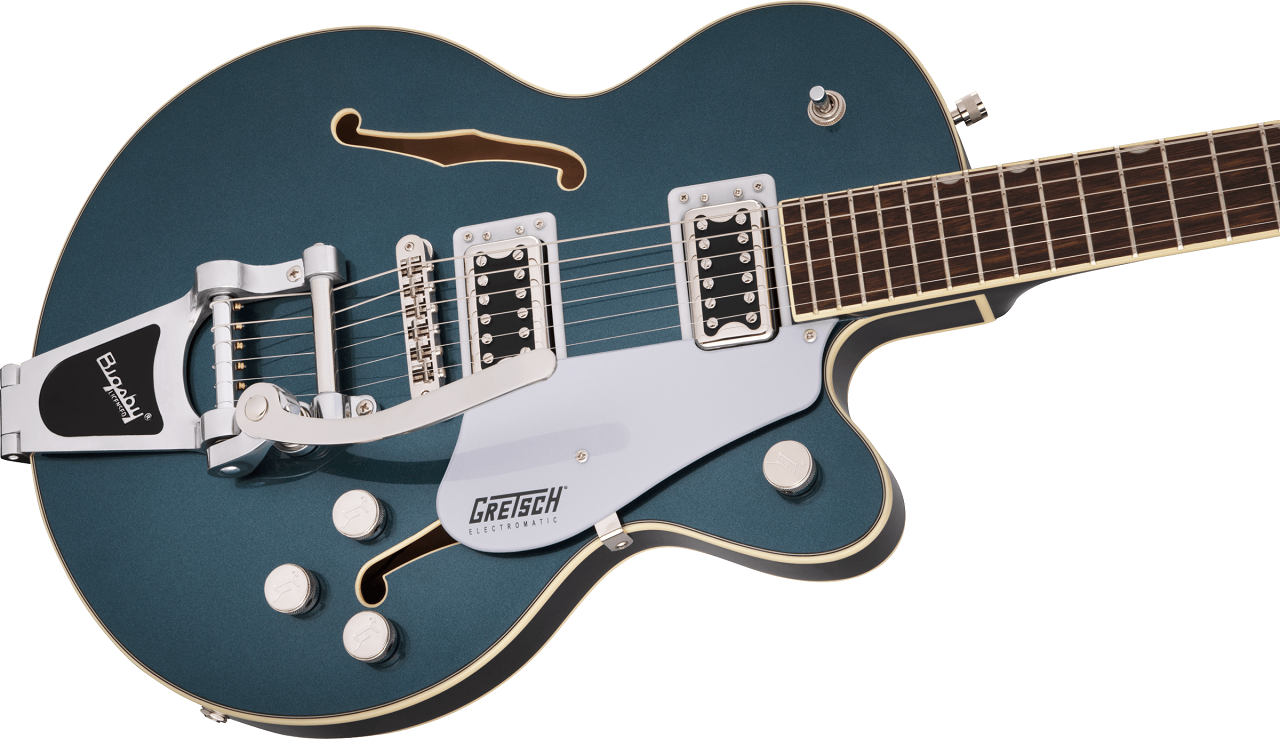 G5655T Electromatic® Center Block Jr. Single-Cut with Bigsby®, Jade Grey Metallic