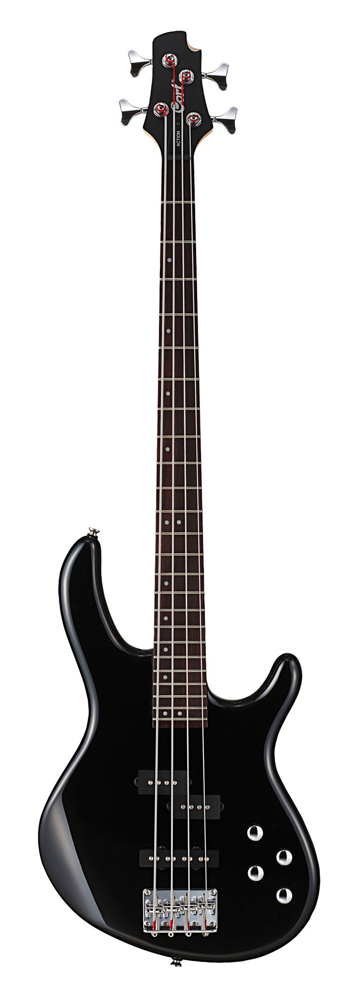 Action Plus Bass Schwarz