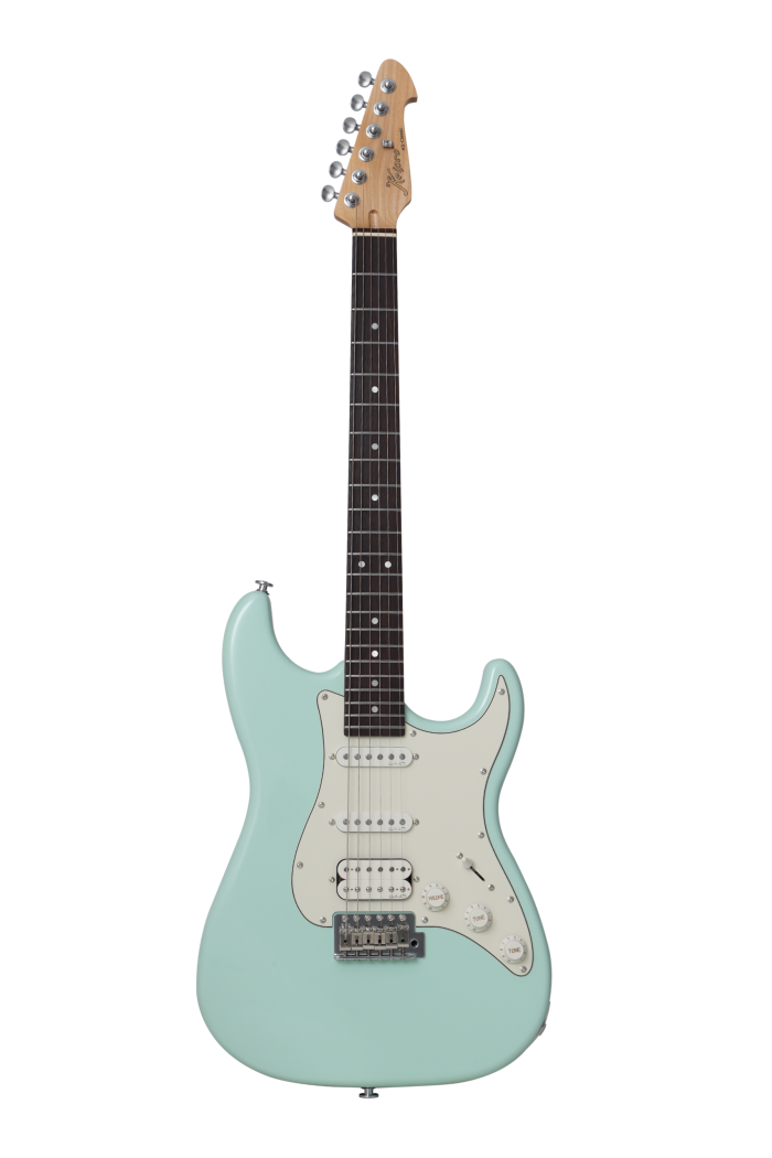 KS-Classic SSH Rosewood Seafoam Green E-Gitarre