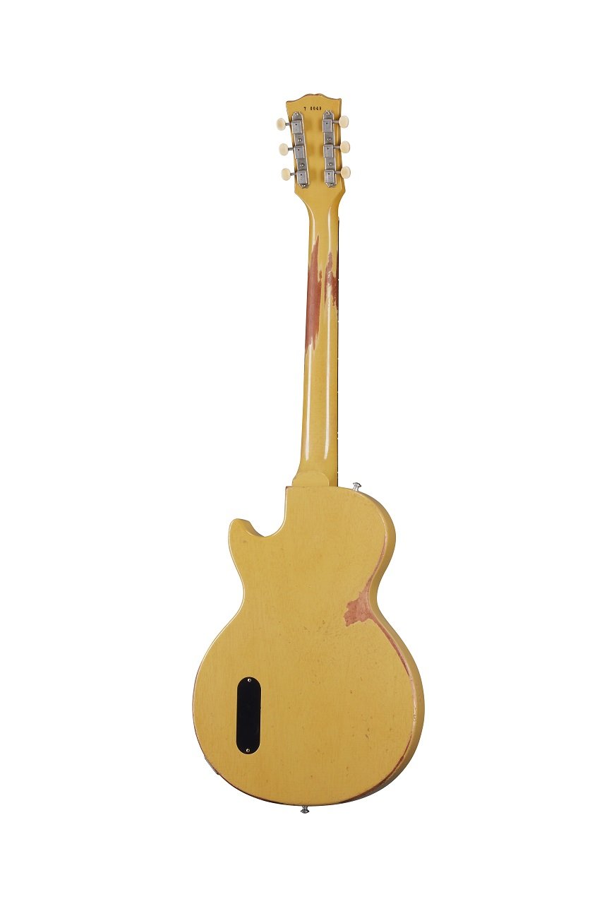 1957 Les Paul Junior Single Cut Reissue Heavy Aged - TV Yellow