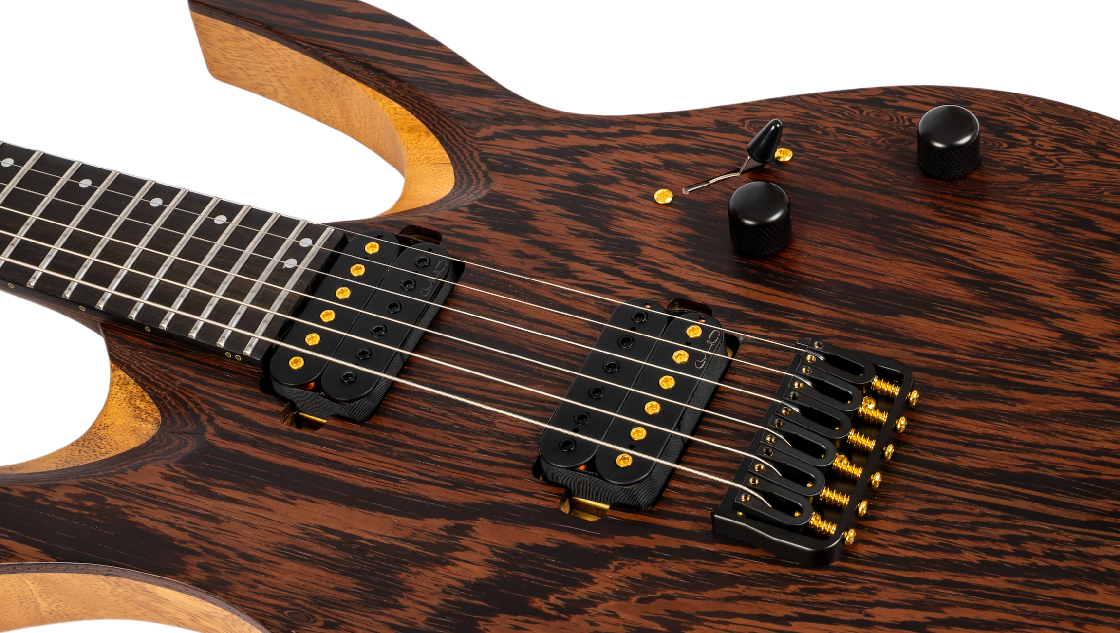 S-1000 Black Limba E-Gitarre