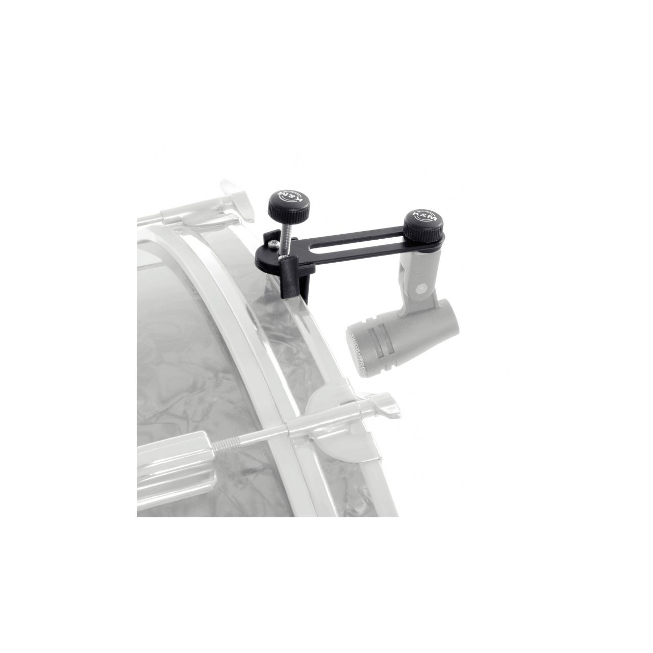 24035 Mikrofonhalterung für Bass Drum - schwarz