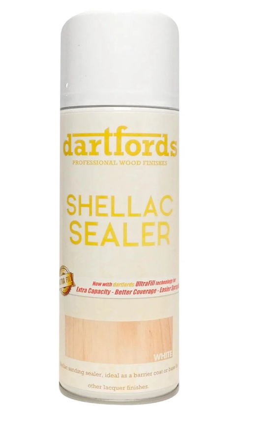Schellack-Versiegler Weiß Transparent - 400ml Aerosol
