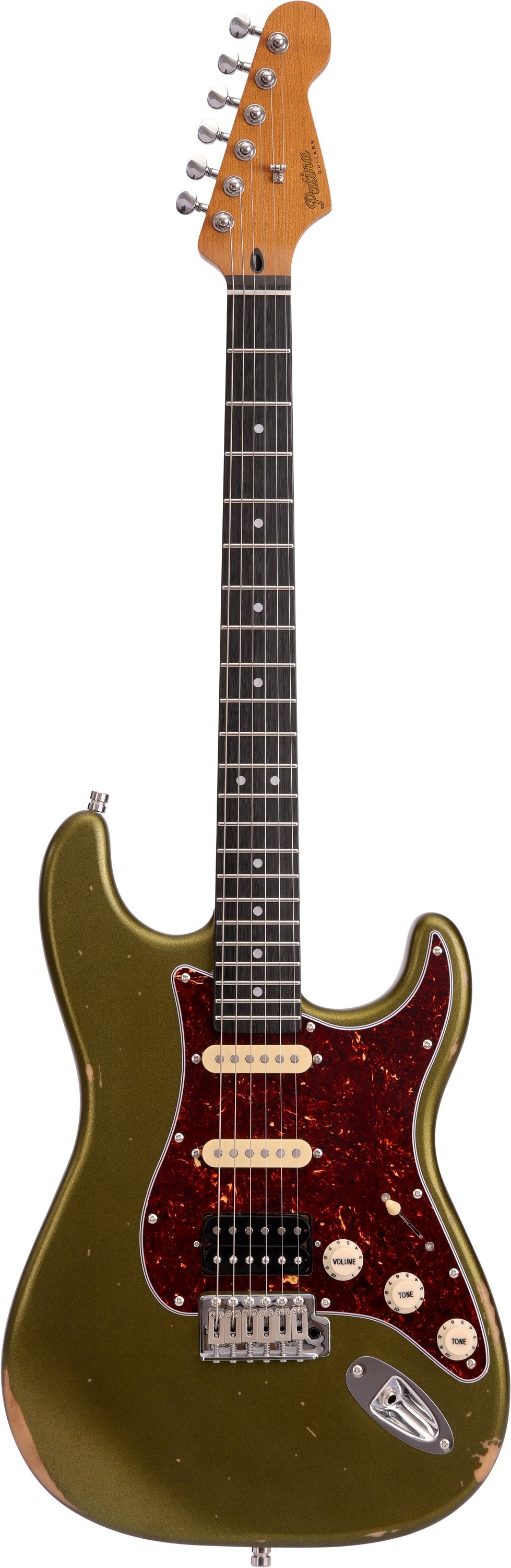 PS-7 SGR R Sherwood Green Relic E-Gitarre