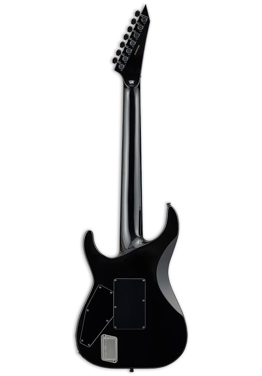 E-II Horizon FR-7 Black Turquoise Burst
