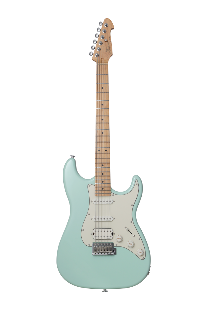 KS-Classic SSH Rosewood Seafoam Green E-Gitarre