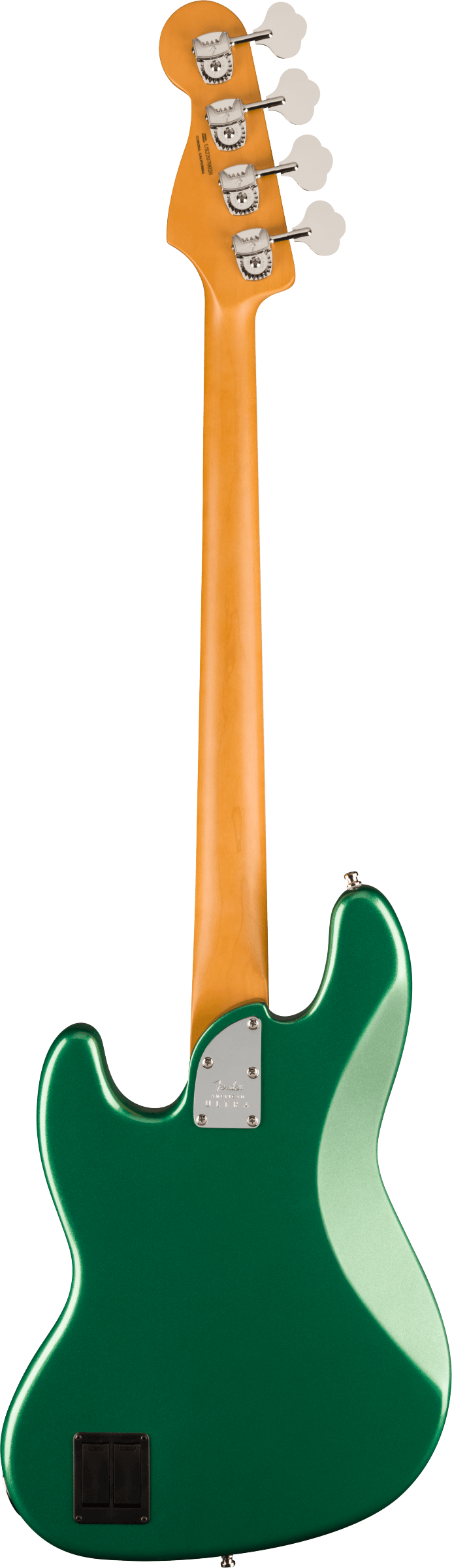 American Ultra Jazz Bass®, Ebony Fingerboard, Mystic Pine Green