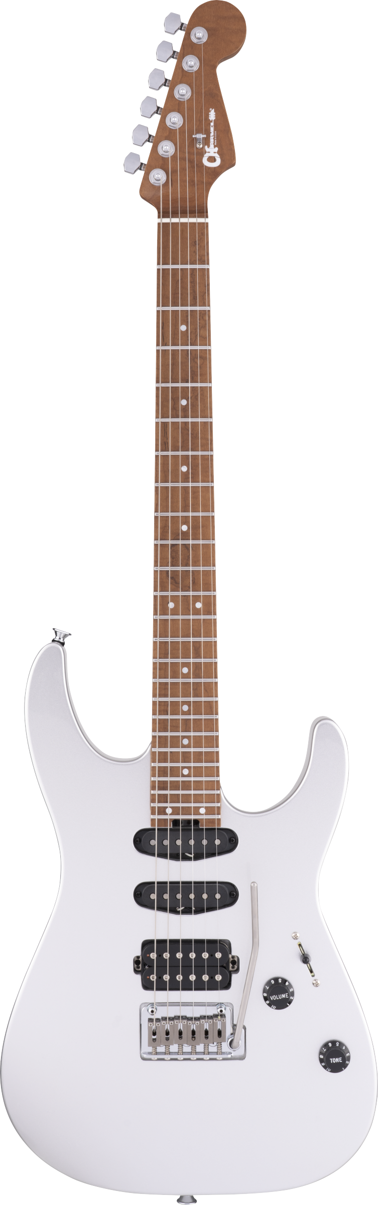 USA Select DK24 HSS 2PT CM, Caramelized Maple Fingerboard, Quicksilver