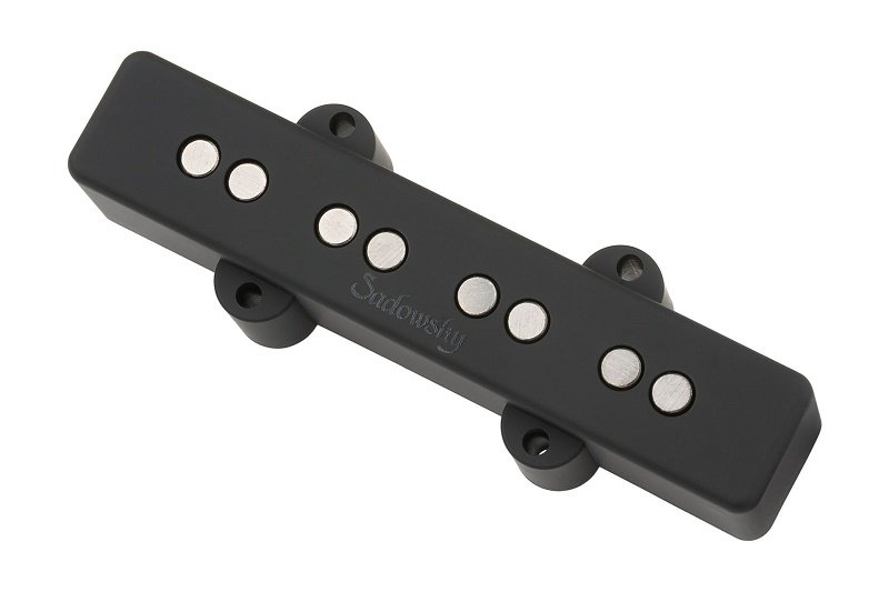 J-Style Bass Pickup Noise-Cancelling Stacked Coil 4-String Bridge