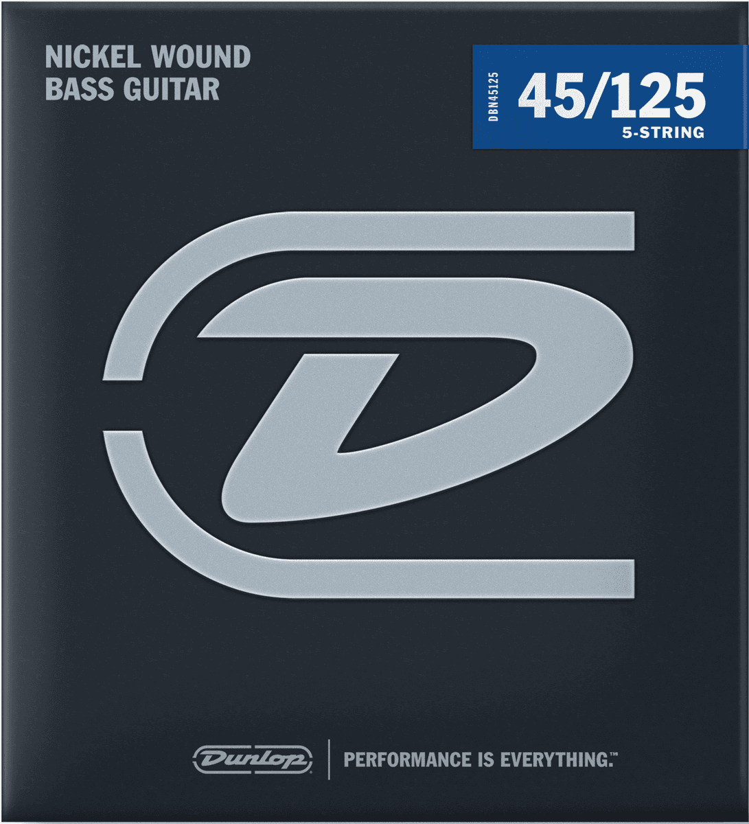 Bass Strings, Nickel Wound, 5-str. 45-125