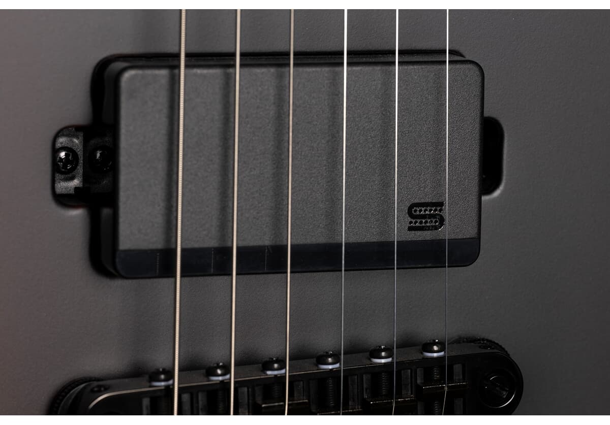 EXL Black Metal II Black Redburst Satin E-Gitarre