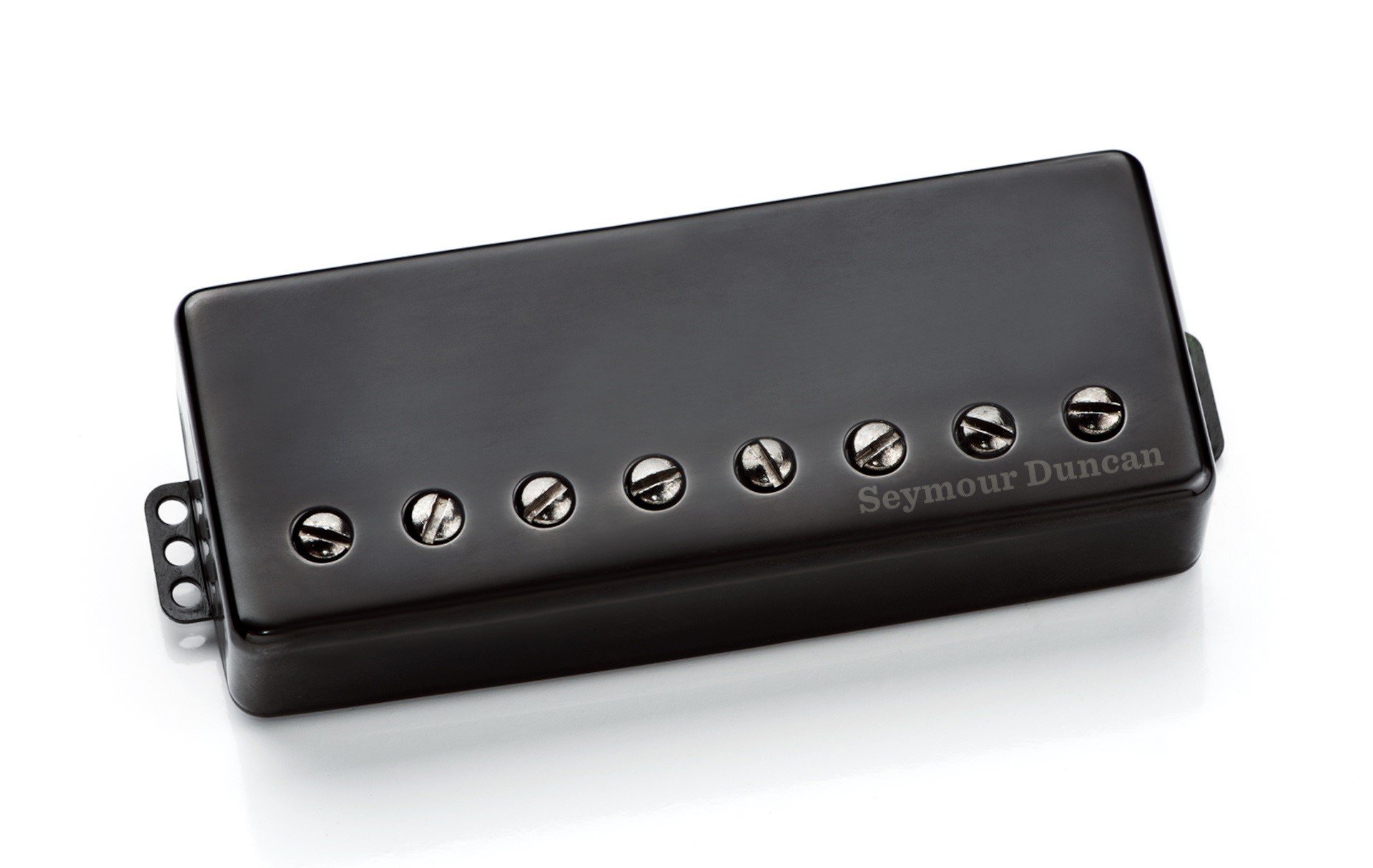 Nazgul Bridge Humbucker, 8-String, Passive Mount, Metal Cover - Black