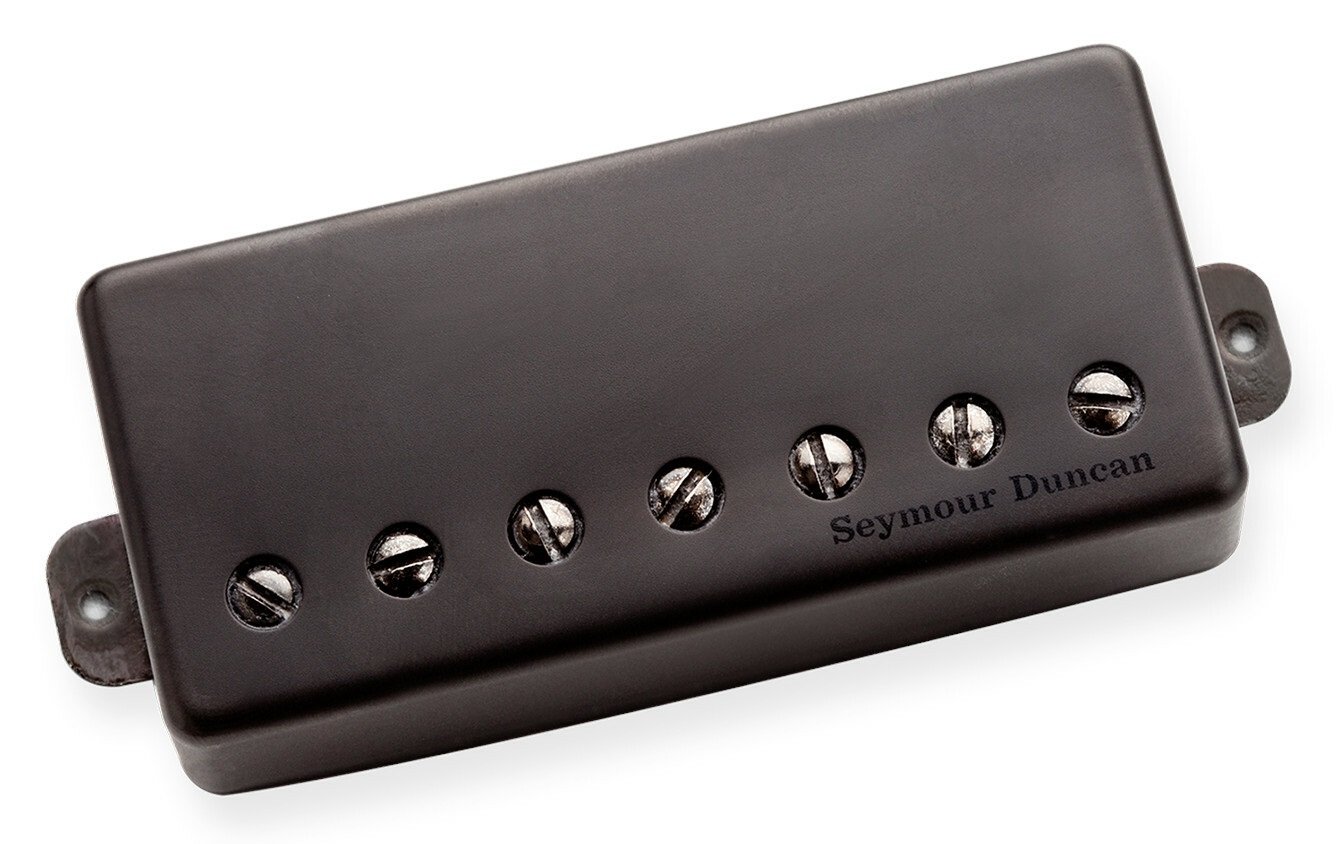 SH-6b - Duncan Distortion Bridge Humbucker, 7-String, Passive Mount - Black Cover