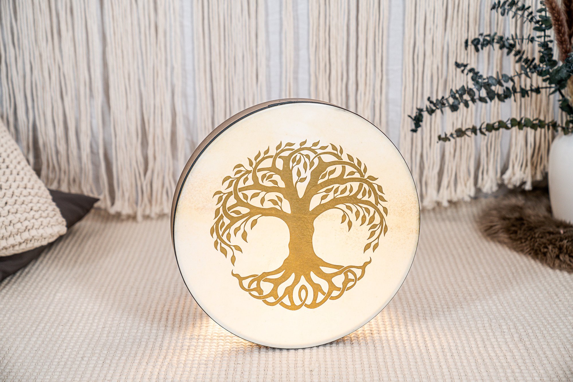 Hand Drum 16" Tree of Life