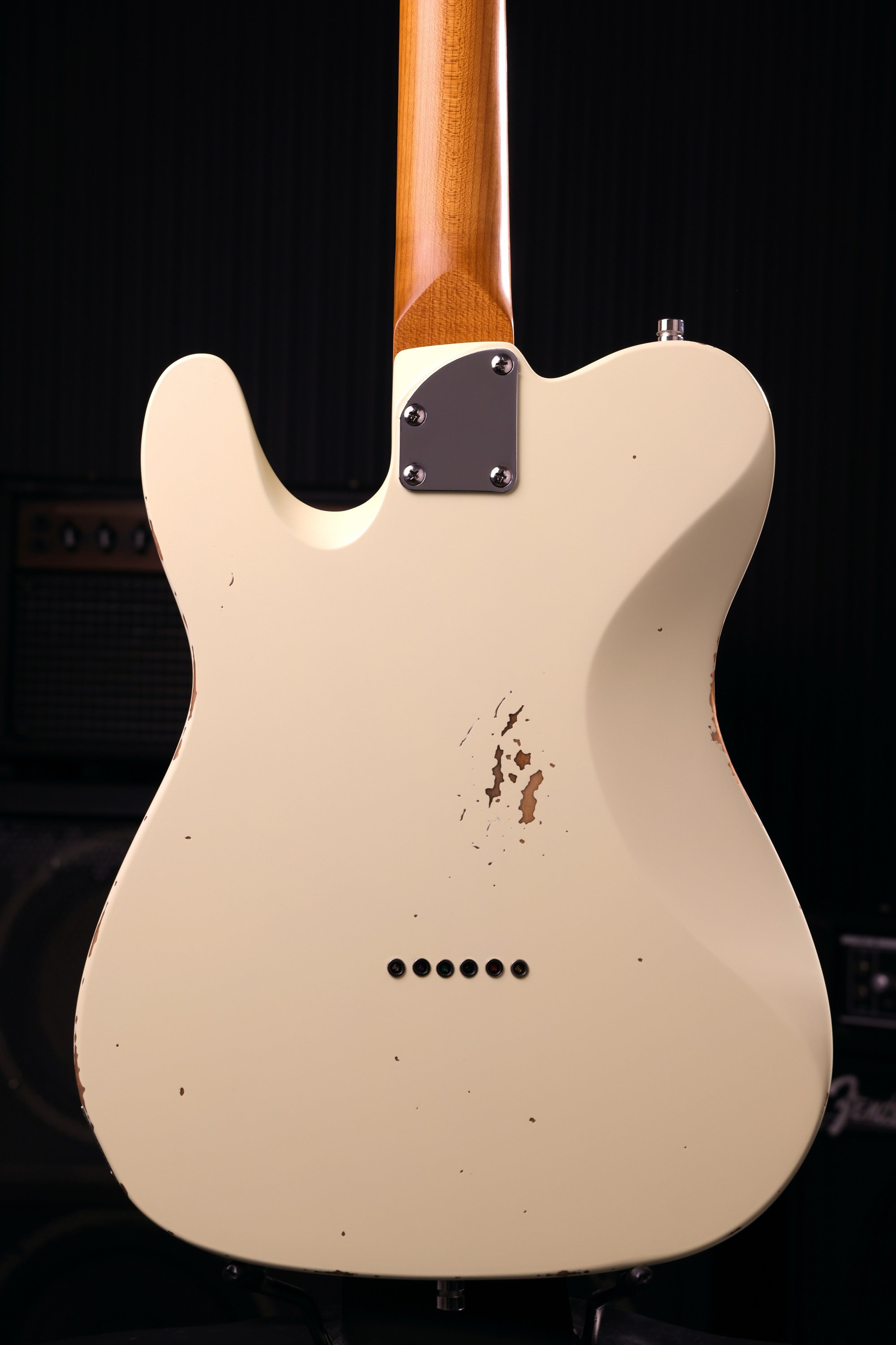 PT-6 OW R Olympic White Relic E-Gitarre