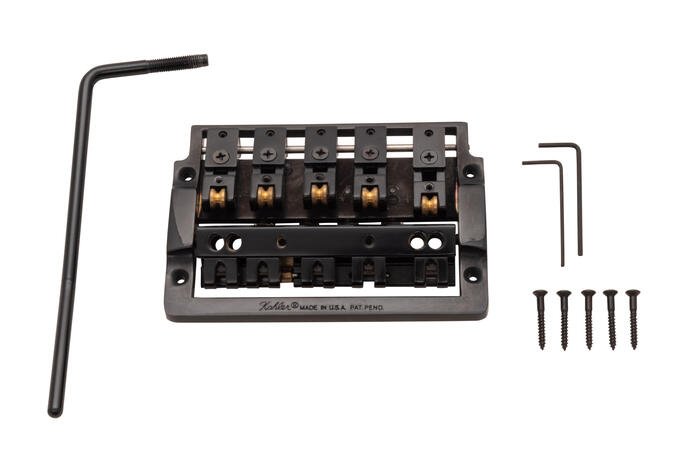 2415-XW5 - 5-String Bass Tremolo with Extra Wide Rearward Saddles - Black