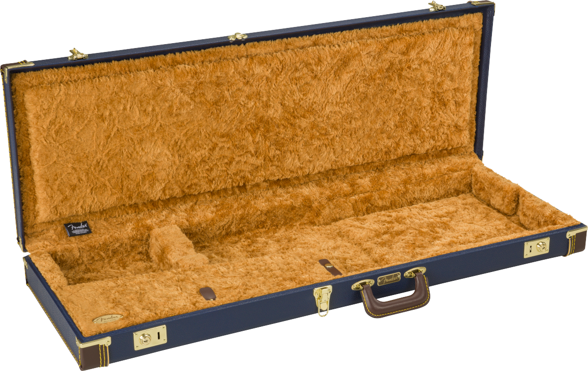 Classic Series Wood Case Strat/Tele Navy Blue