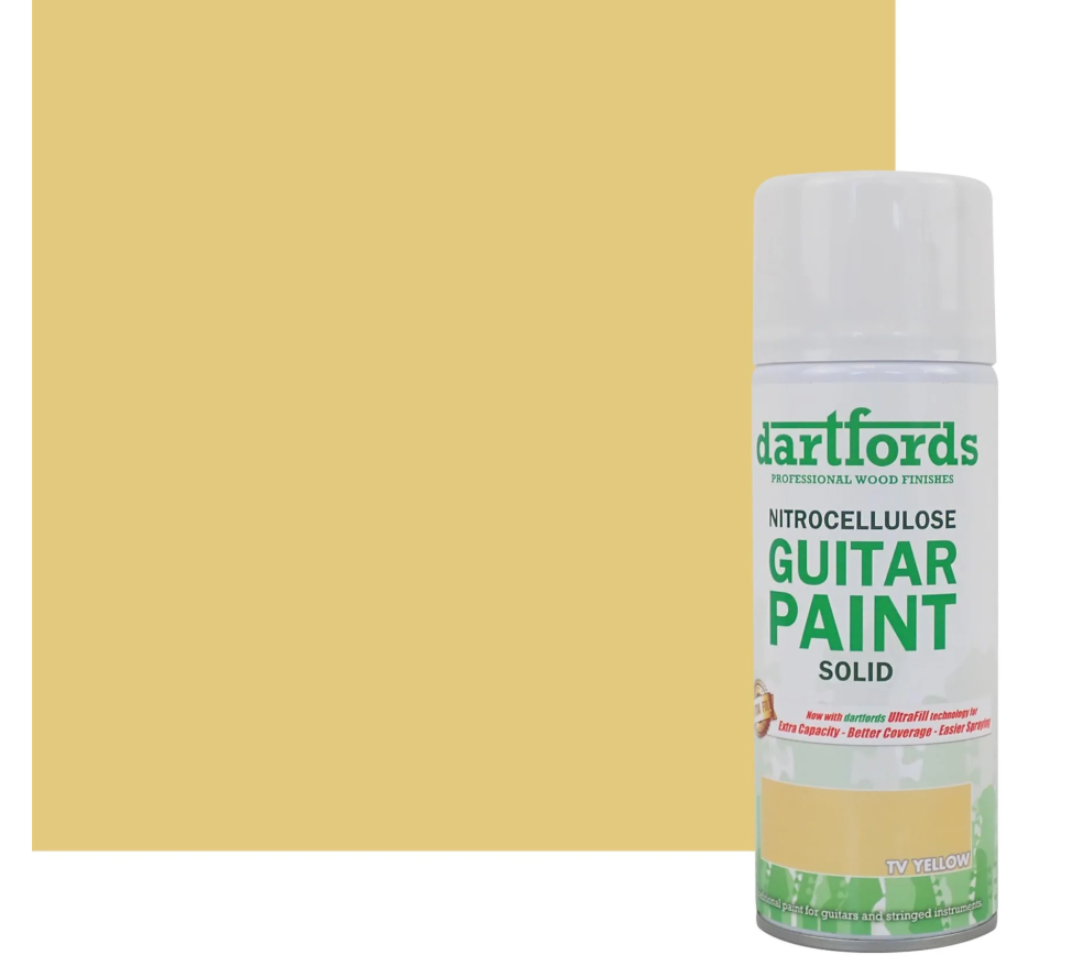 Nitrocelluloselack TV Yellow - 400ml Aerosol