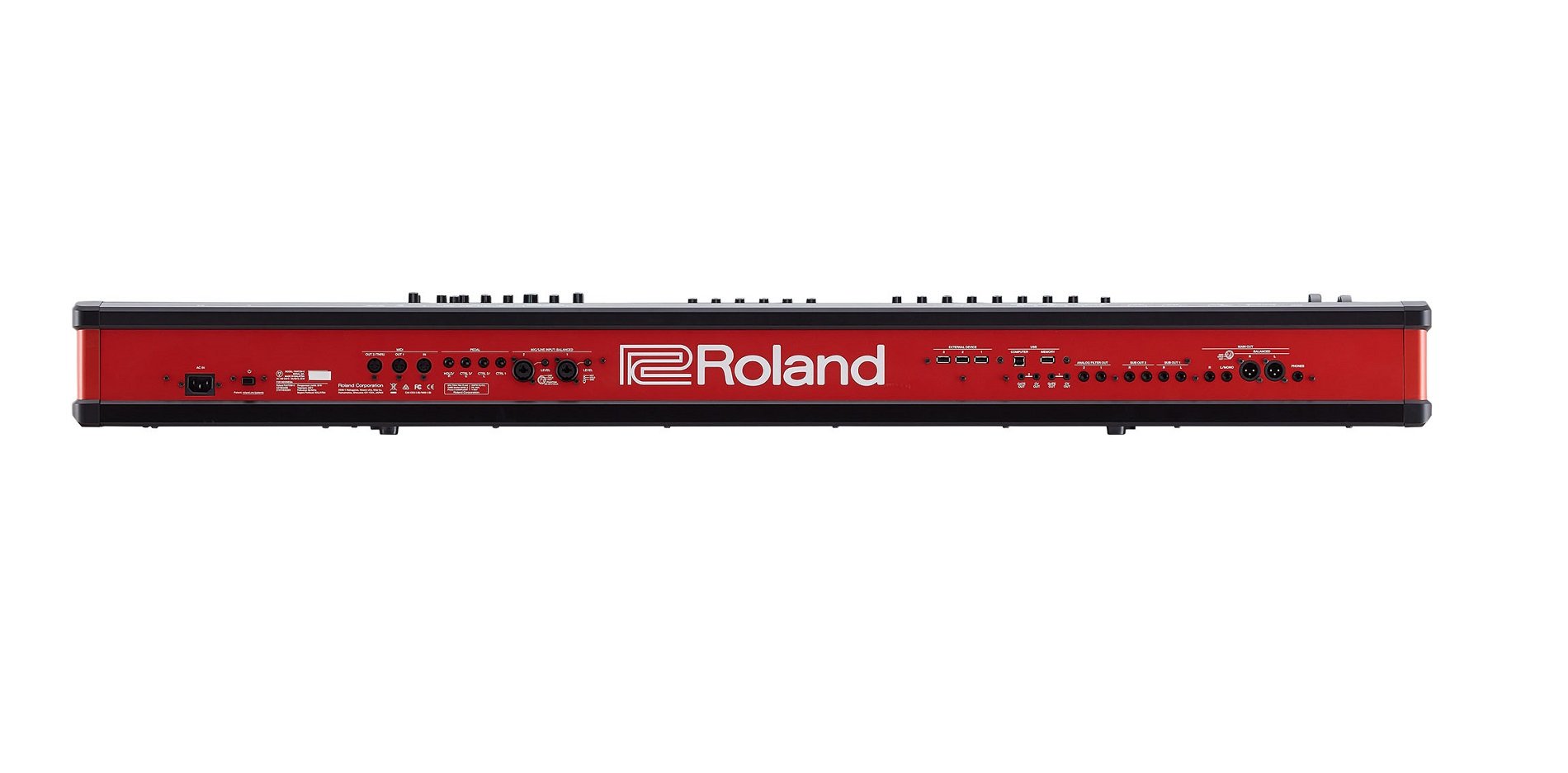 ROLAND Fantom 8 EX   Rückansicht