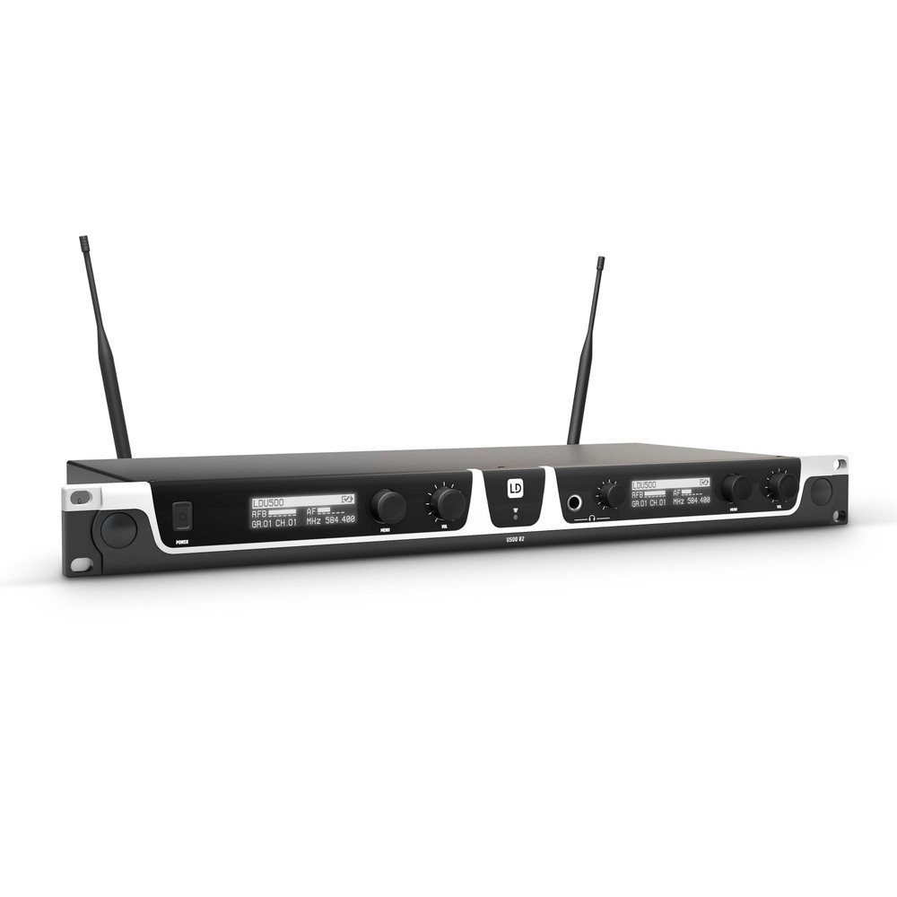 U506 BPHH 2 - Funkmikrofon System mit 2 x Bodypack und 2 x Headset beigefarben