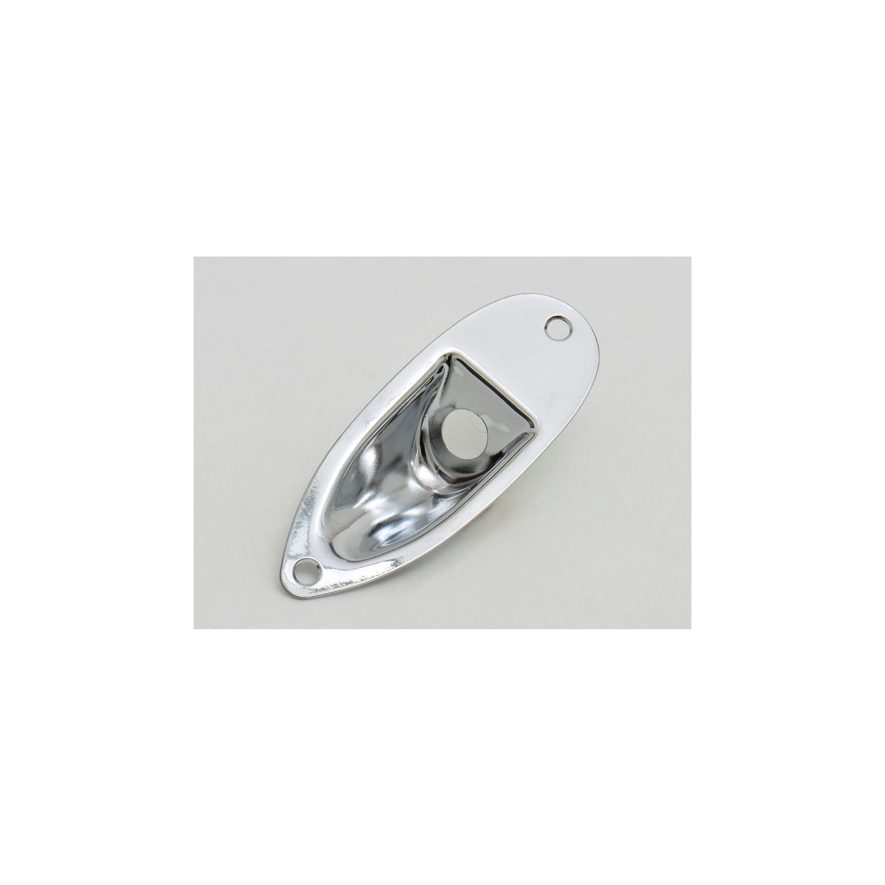 JSC1C Deluxe Buchsenblech für Strat, chrom