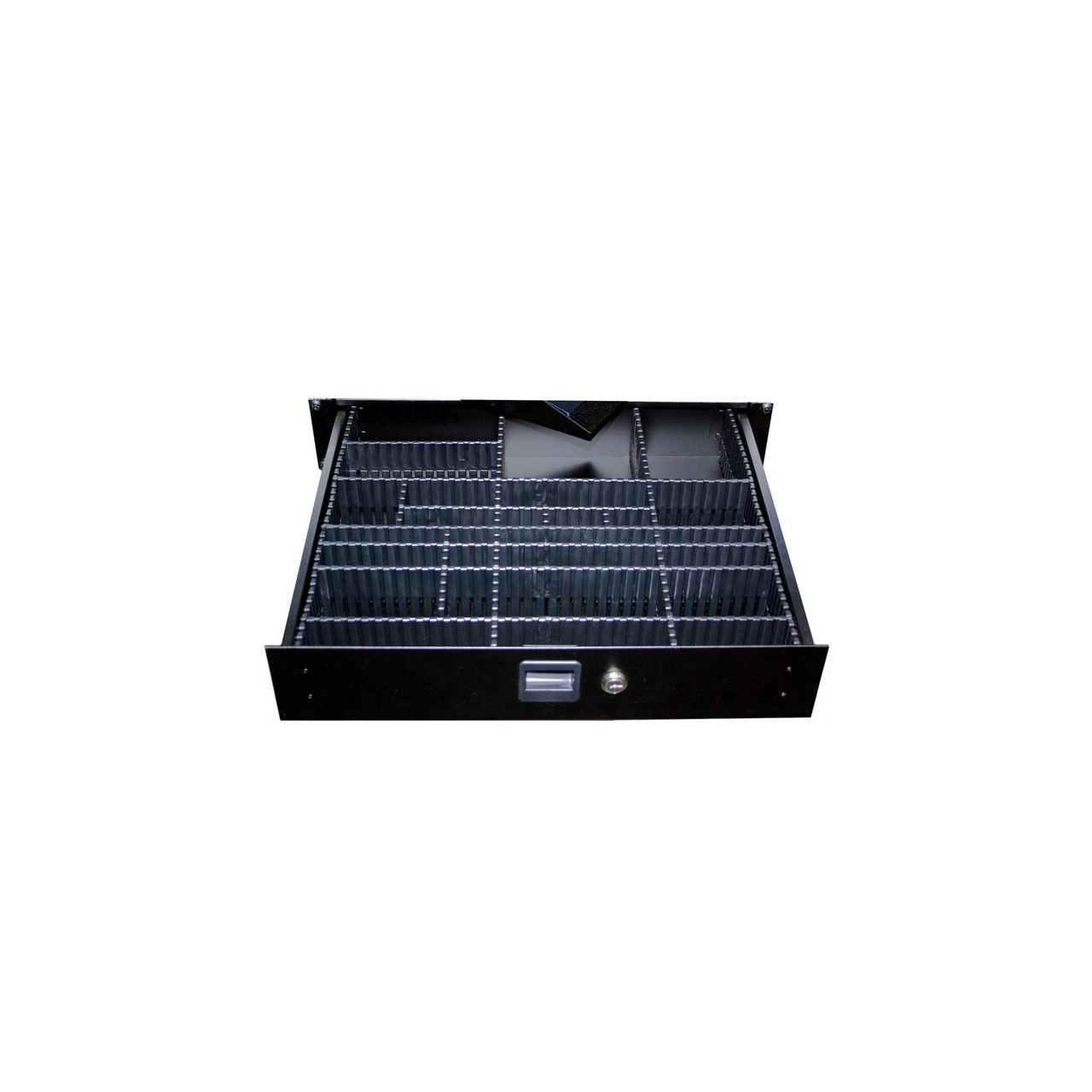 Adam Hall 19" Parts 87402 P1 - Trennsteg quer für 19'' Schubladen 2 HE