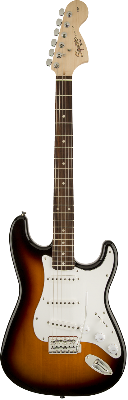 Affinity Series Stratocaster, Brown Sunburst - E-Gitarre