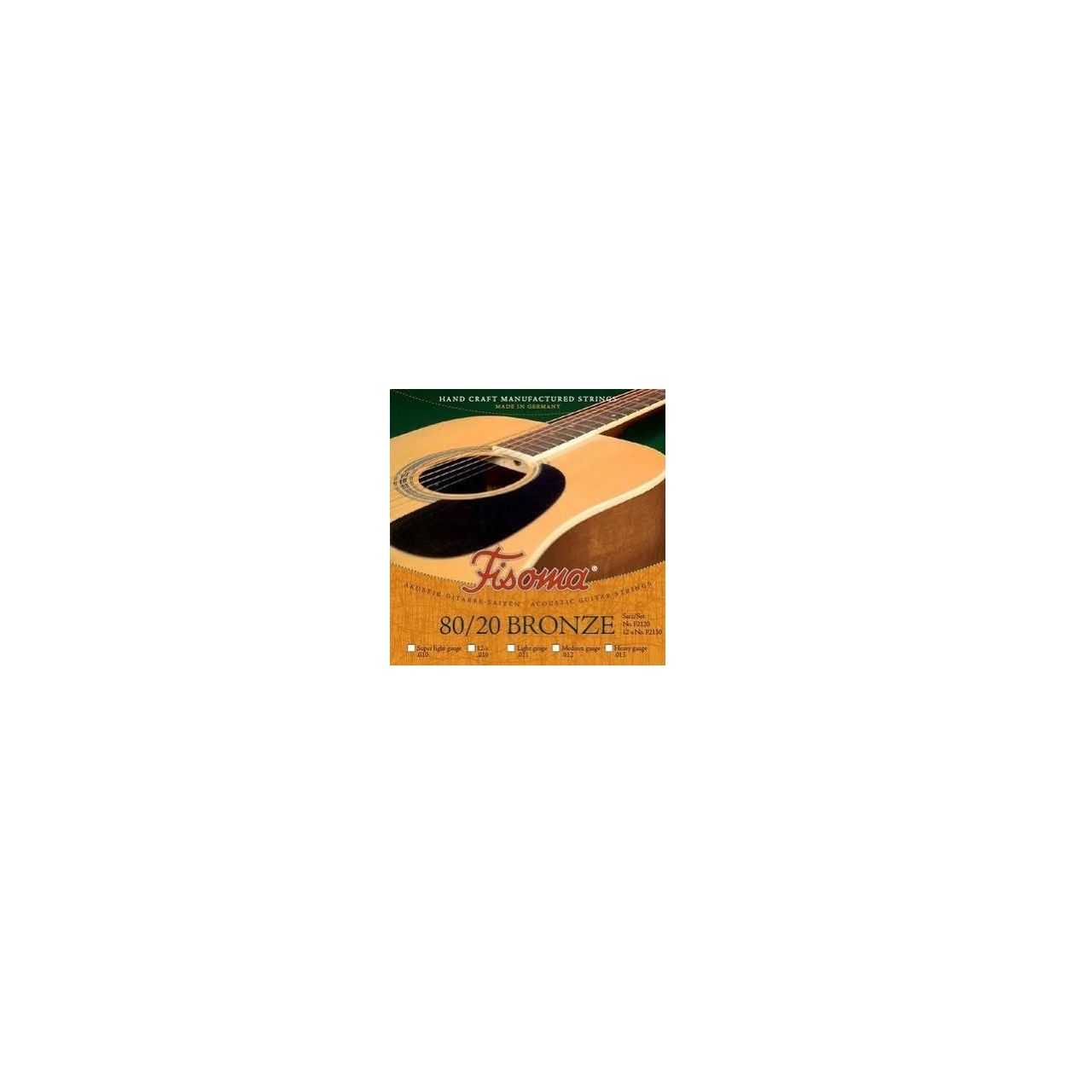 F2120 Phosphor Bronze 011-047 - Saiten für Westerngitarre