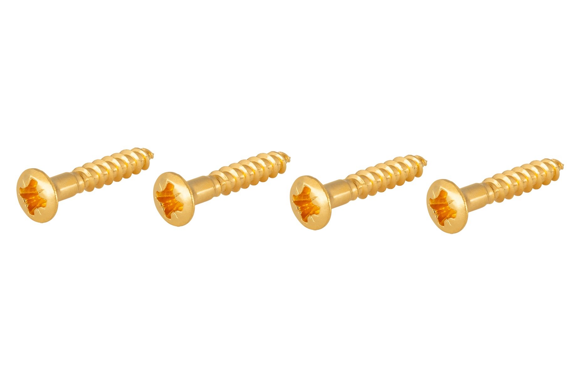 Countersunk Bridge Screw, 3,5 mm x 20 mm, 4 pcs. - Gold