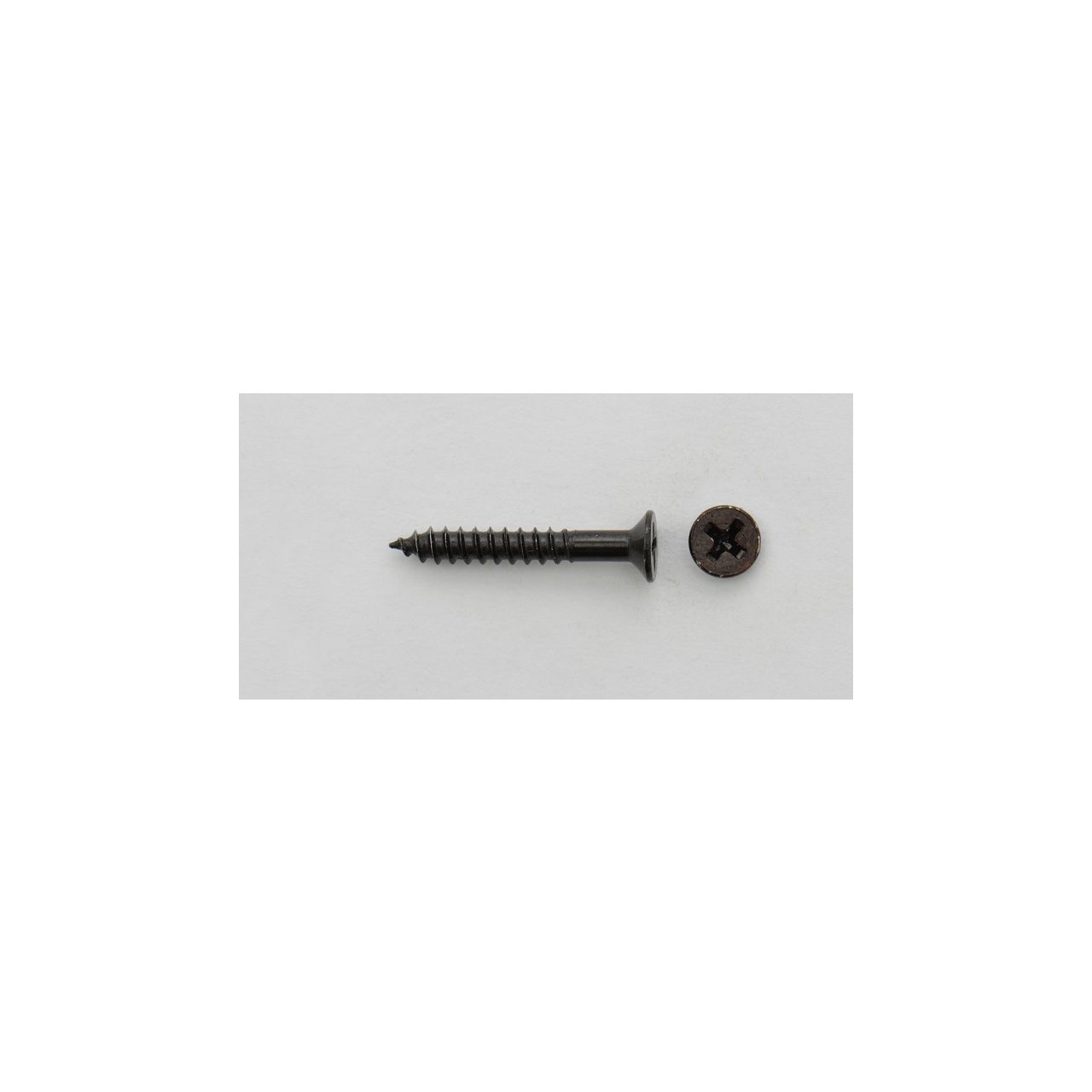 SR13B Brückenbefestigung, Senkkopf, flach, 3,5 x 25 mm, schwarz
