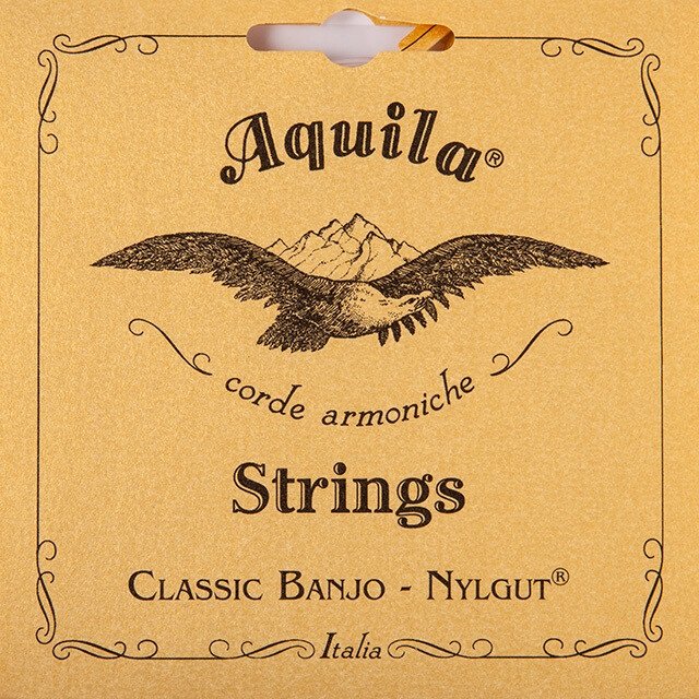 1B - Nylgut Series, Old Style Banjo String Set - 5-String, DBGDG Tuning, Medium Tension (4th String 