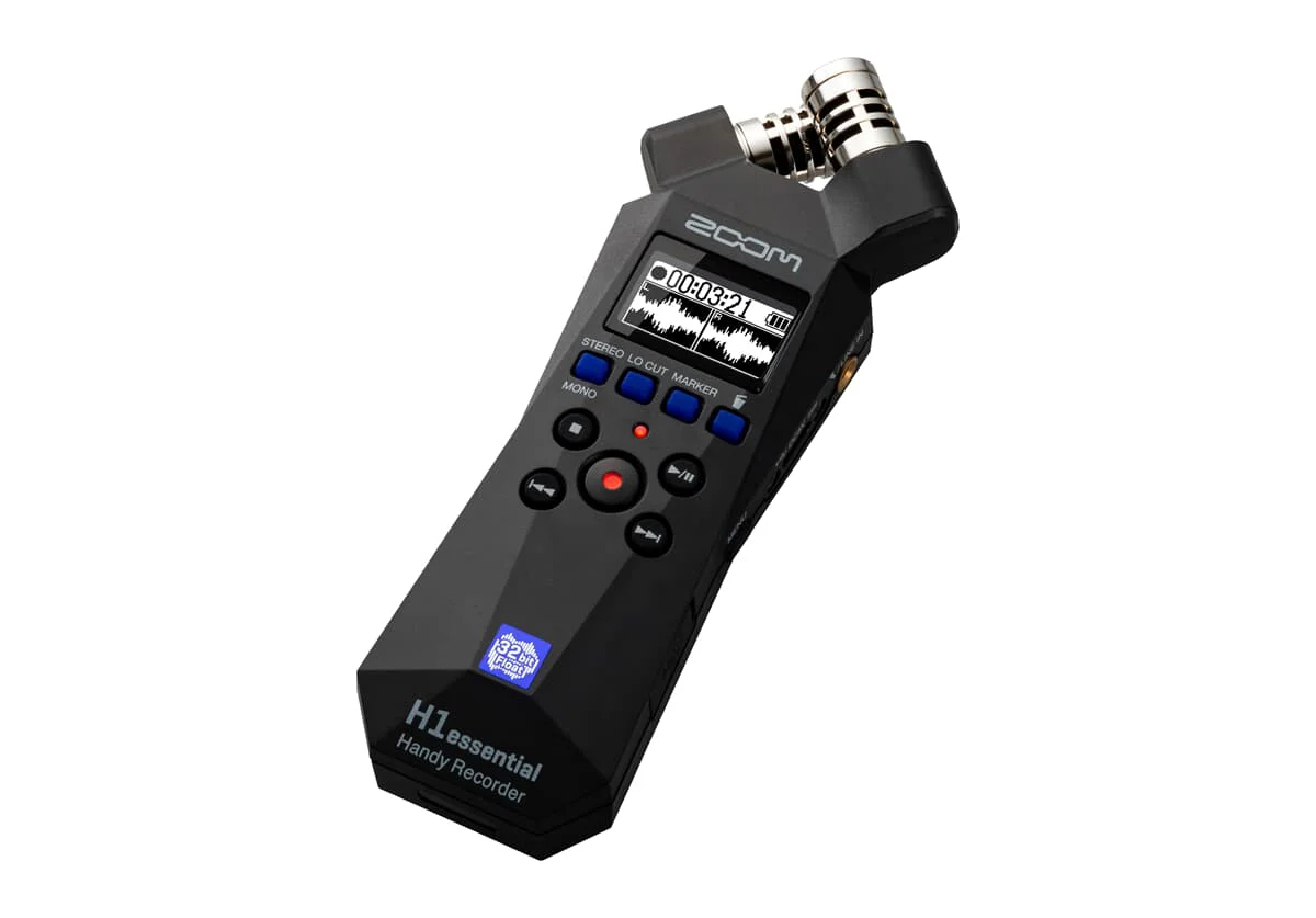 Zoom H1essential handliches Design für mobiles Recording