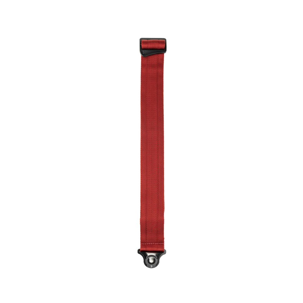  Auto Lock Guitar Strap, Blood Red